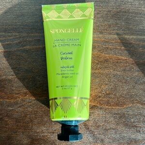 Spongelike Hand Cream Coconut Verbana NWT